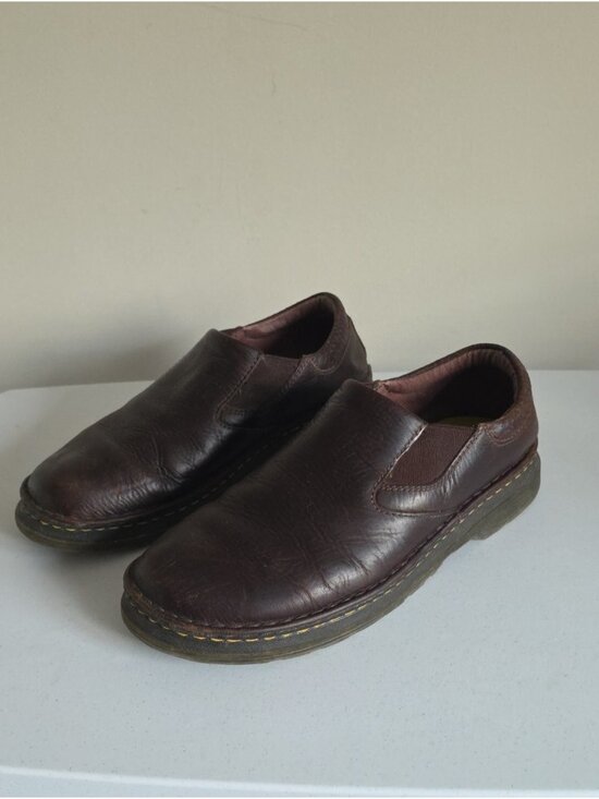 Dr. Martens Other - DR.MARTENS | Orson Men's Leather Slip-On Shoes Brown Sz 10